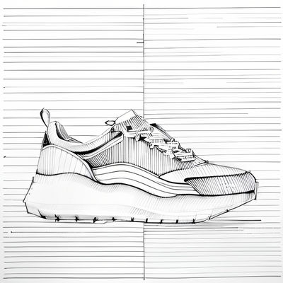 Fashion Trend Mesh Sports Shoes Light Weight With Rubber Outsole